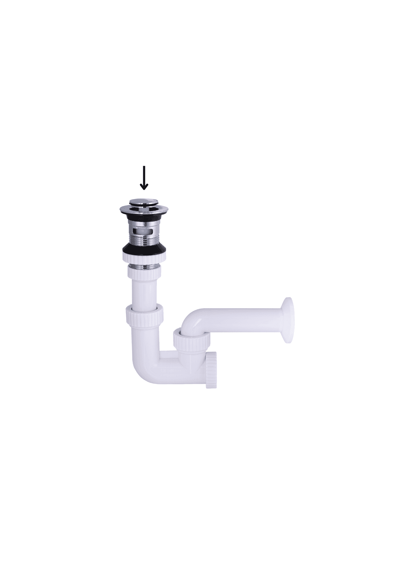 Bộ xả nhấn lavabo (xi) — ảnh 2