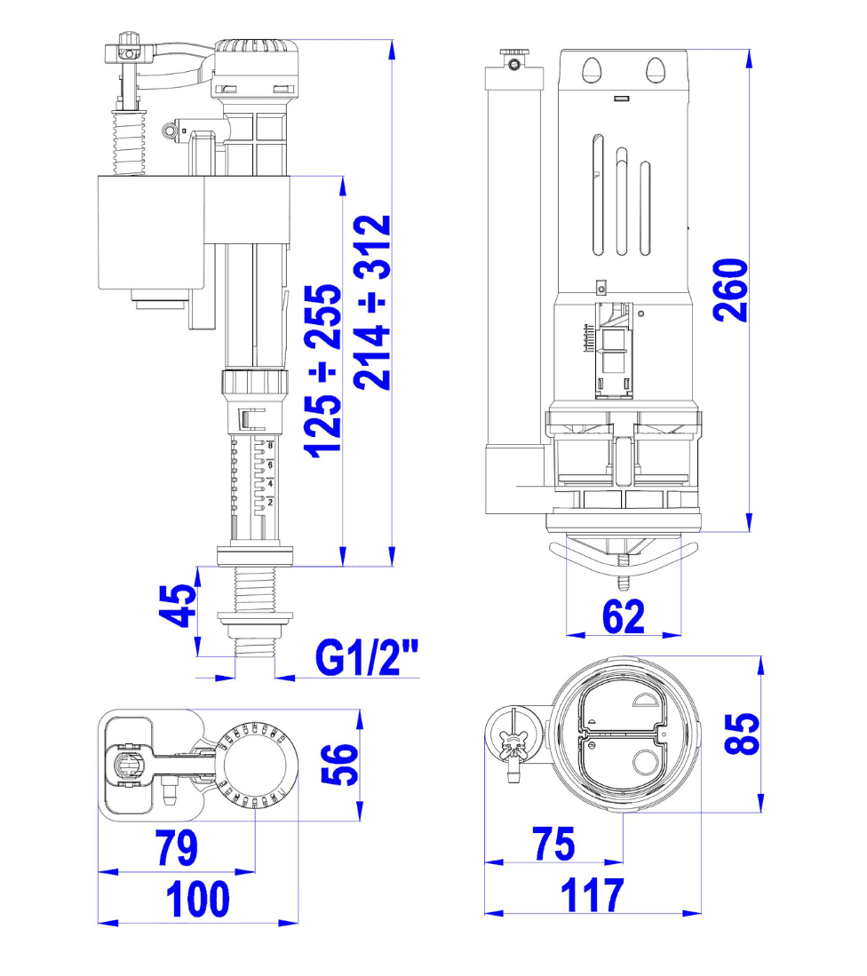 BX SR LK 3W biển + (GHÉP nhấn) + (ko dây) — ảnh 2